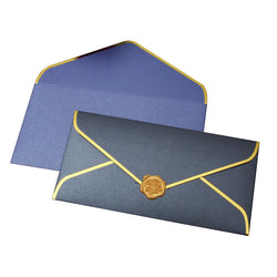 10pcs/set Gold Stamping Envelopes Creative Retro European Business Envelope Letter Paper Envelope Wedding Invitation Gift