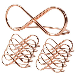 Creative Multi-purpose Card Holders Iron Curve Beauty Memo Holder Business Card Holder Party Seat Card Holder Name Tag Stand