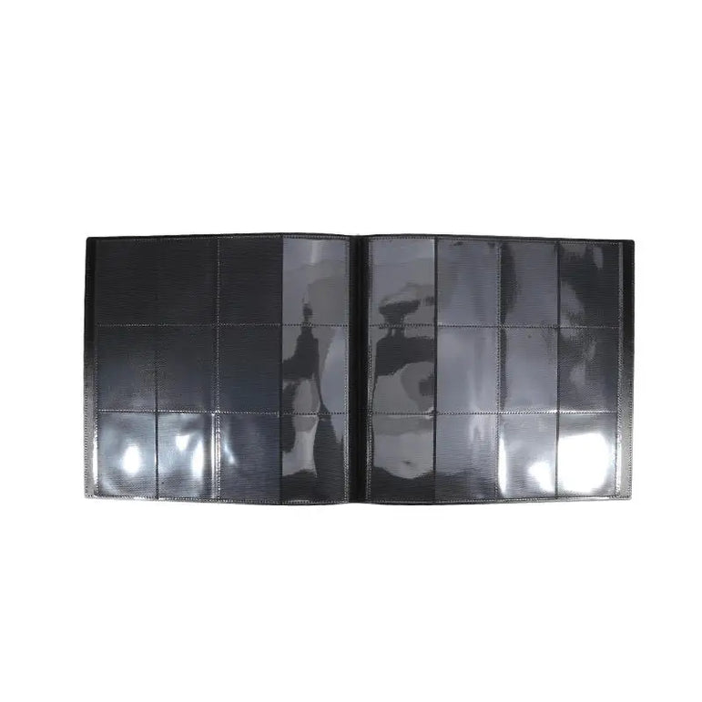 Trading Card Collector Holder 4/9/12-Pocket Binder Portable Storage Case Suitable for Game Cards Baseball Football Cards