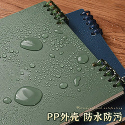 Top Spiral Notebook Horizontal Line 60 Sheets College Spiral Notepad Left-Handed Notebooks for Work School Office Business