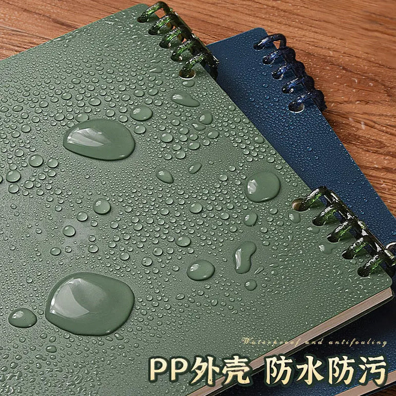 Top Spiral Notebook Horizontal Line 60 Sheets College Spiral Notepad Left-Handed Notebooks for Work School Office Business