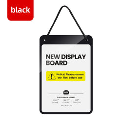 Placards lit. hang up a plate Event Listing Advertising and promotional display boards Warehouse signage Hanging alert signs
