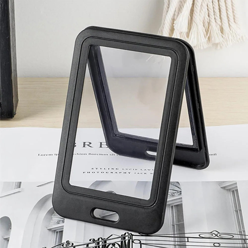 New Transparent Work Card Badge Holder Office Staff Employees ID Card Clear Pass Name Work Card Cover Case Sleeve with Lanyard