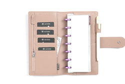 Moterm New Arrivals Weeks Elite Planner Cover for Hobonichi Weeks/ Mega Pebbled Leather Notebook without Large Pocket Organizer