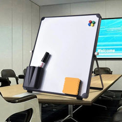 2022 New Magnetic Dry Erase Whiteboard Set with Stand Smooth Durable Board White Set for Online Lessons Office